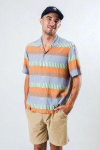 Hemd Mediterranean Aloha Orange